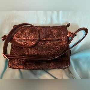 Concealed carry black purse